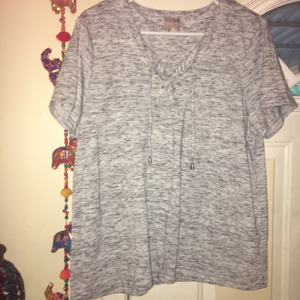 Chico’s criss cross top